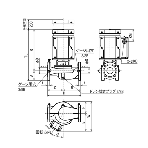 HITACHI-IES日立電動(dòng)泵JDP 40X32A-E50.75