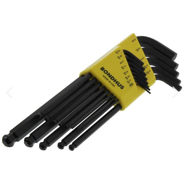 美國(guó)Bondhus波頭六角端L型扳手HLX7MG